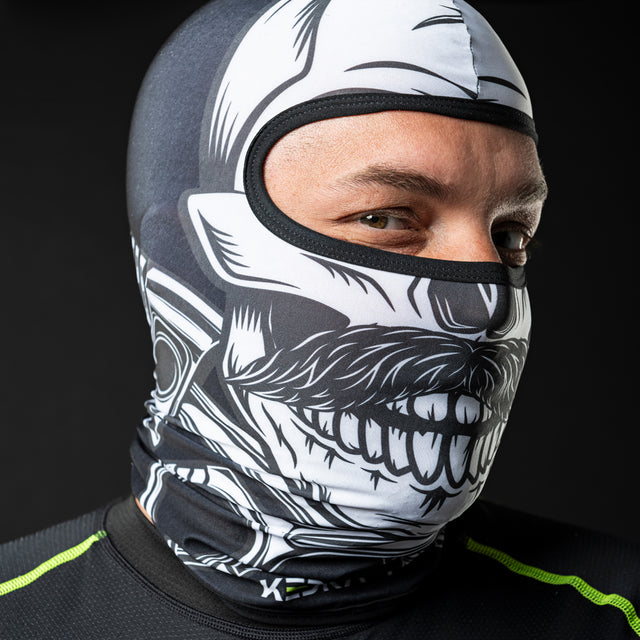 Enrico Sottocasco Teschi e Facce Moustache Skull 2