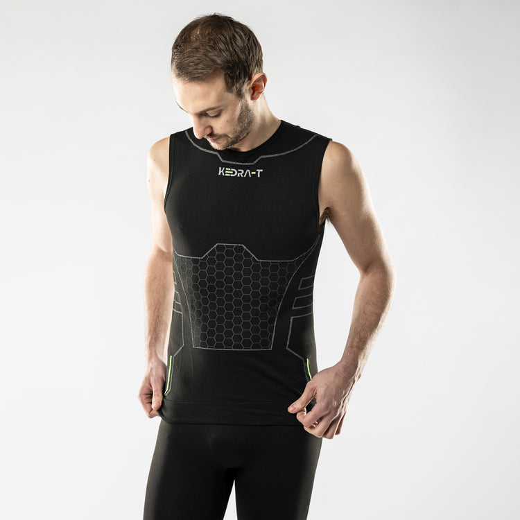 Maglia tecnica LIGHT in Polipropilene Dryarn® - Smanicata