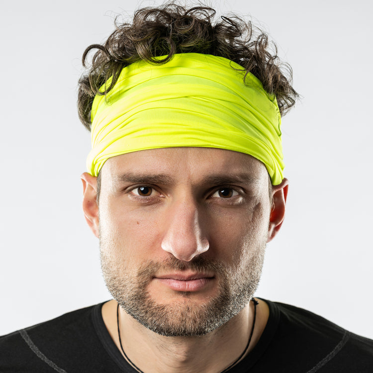 Scaldacollo Tubolare - Giallo fluo