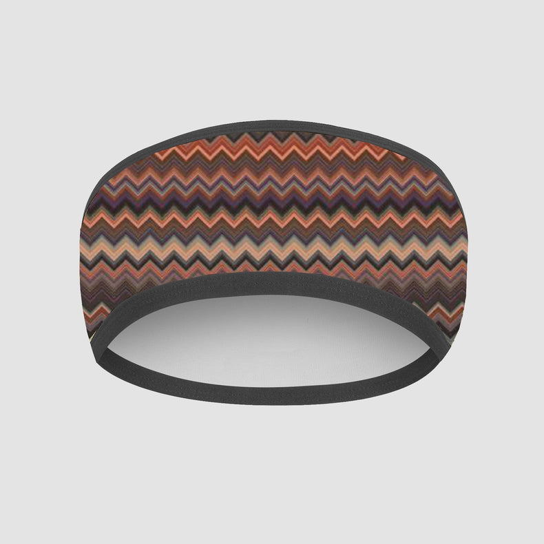 Fascia Testa Fantasia Zigzag