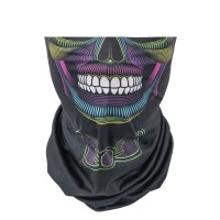 Bandana Pesante Fluo Skull