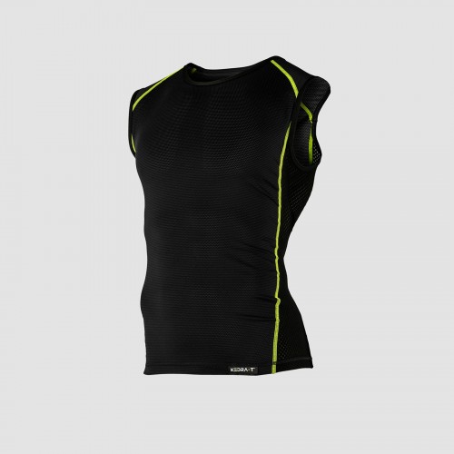 Maglia Tecnica Termoregolante con Carbonio e Polipropilene - smanicata