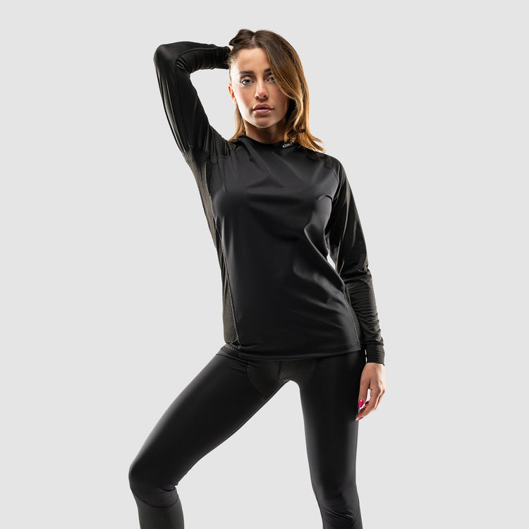 Maglia Tecnica GRAPHENE SHIELD con Grafene e Inserti Antivento