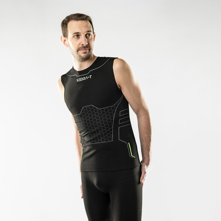 Maglia tecnica LIGHT in Polipropilene Dryarn® - Smanicata