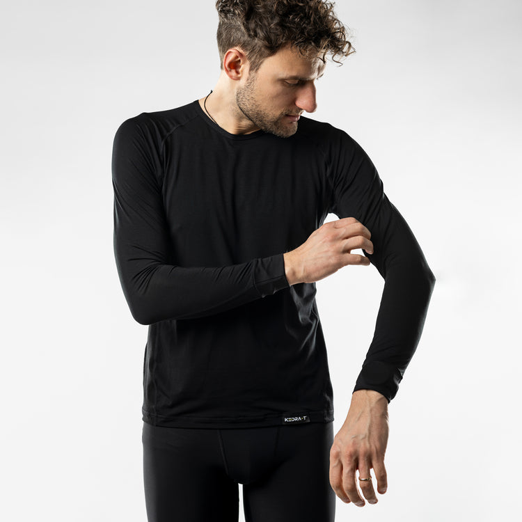 Maglia Tecnica Termica con Lana Vergine