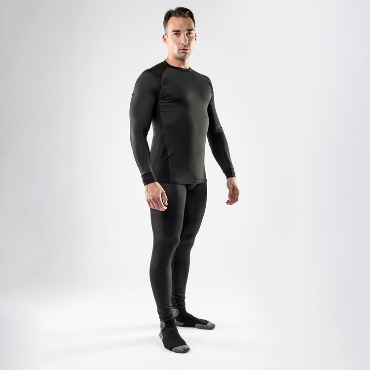 Maglia Tecnica GRAPHENE HOLE con Grafene e Polipropilene - Manica lunga