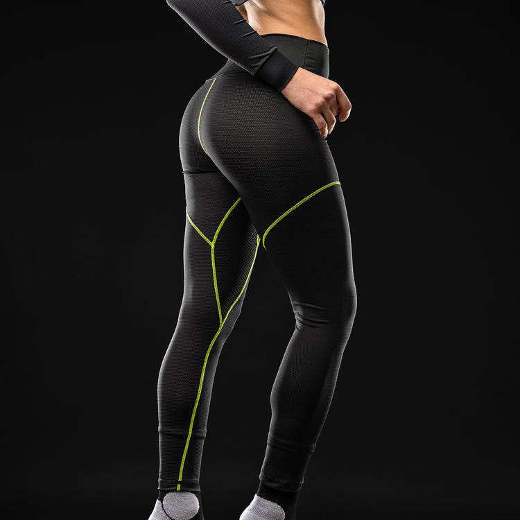 Sottopantaloni Tecnici CARBON HOLE con Carbonio e Polipropilene - TG DONNA