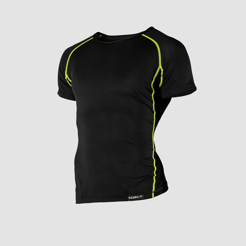 Maglia Tecnica Carbon Hole Carbonio Polipropilene Manica Corta