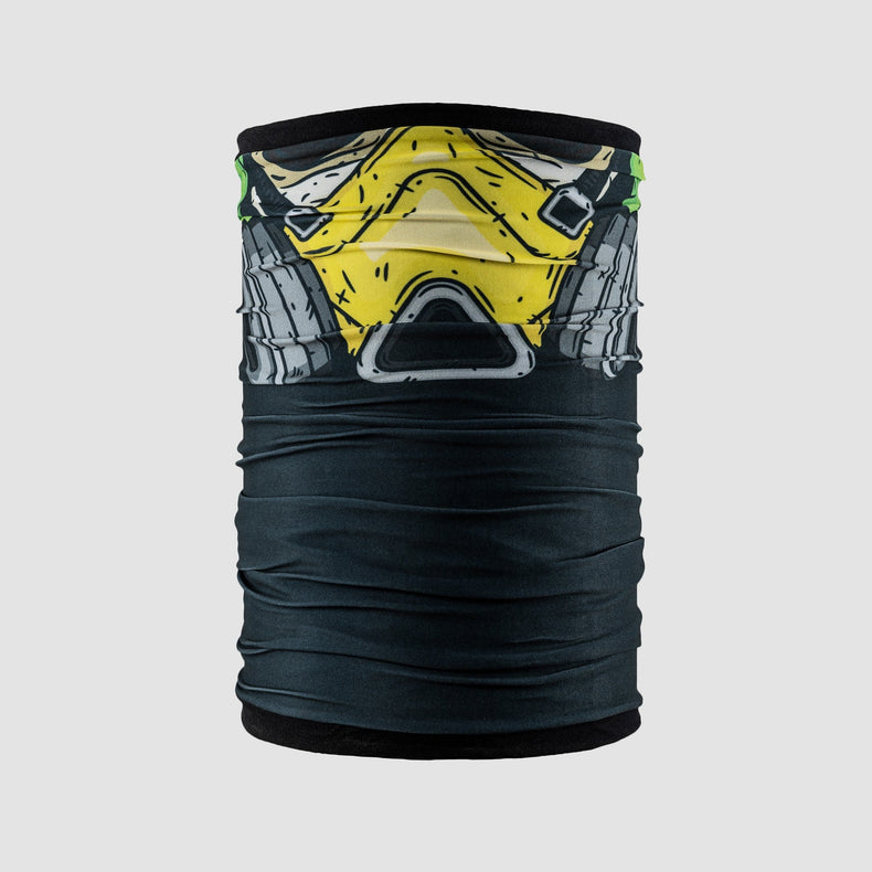 Scaldacollo Leggero Teschi Facce Toxic