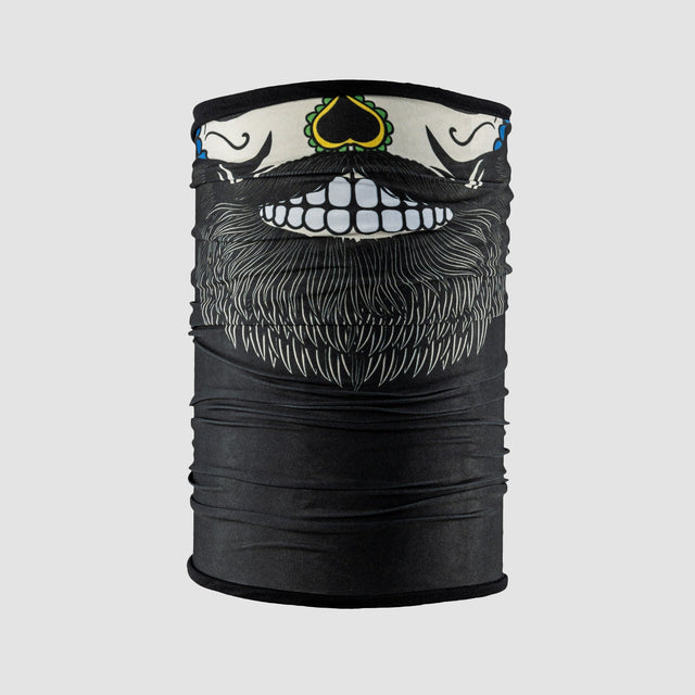 Scaldacollo Teschi Facce Bearded Skull