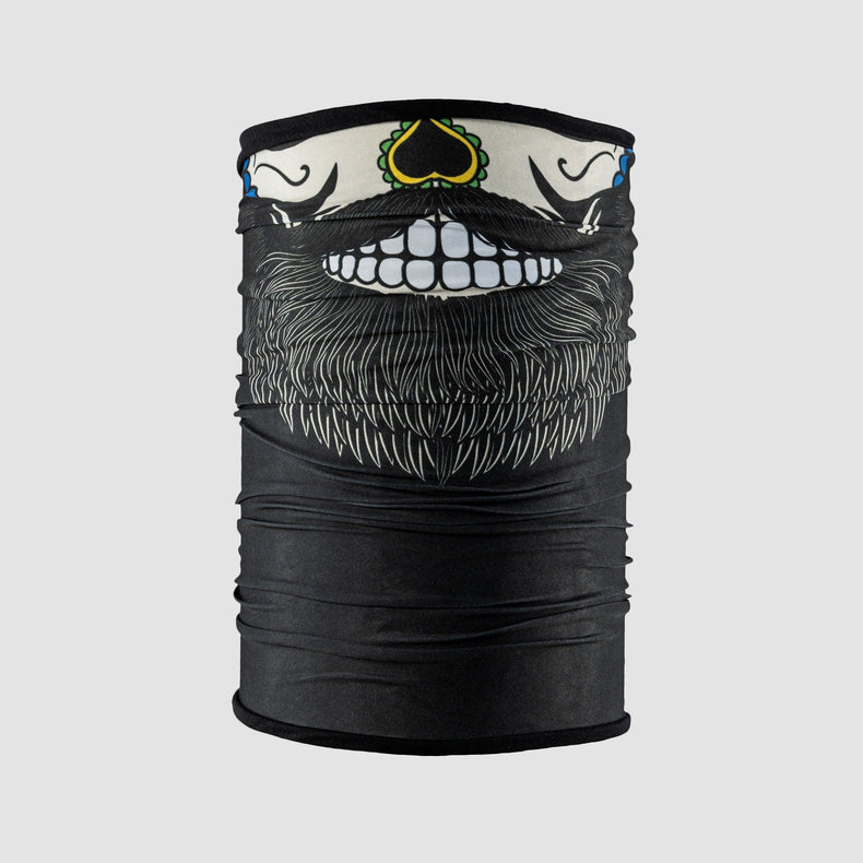 Scaldacollo Teschi Facce Bearded Skull